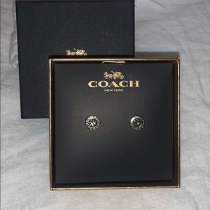 Coach diamond earrings!